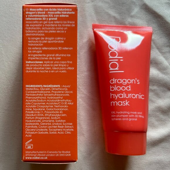 New! Rodial Dragon's Blood Hyaluronic Mask - Picture 6 of 6